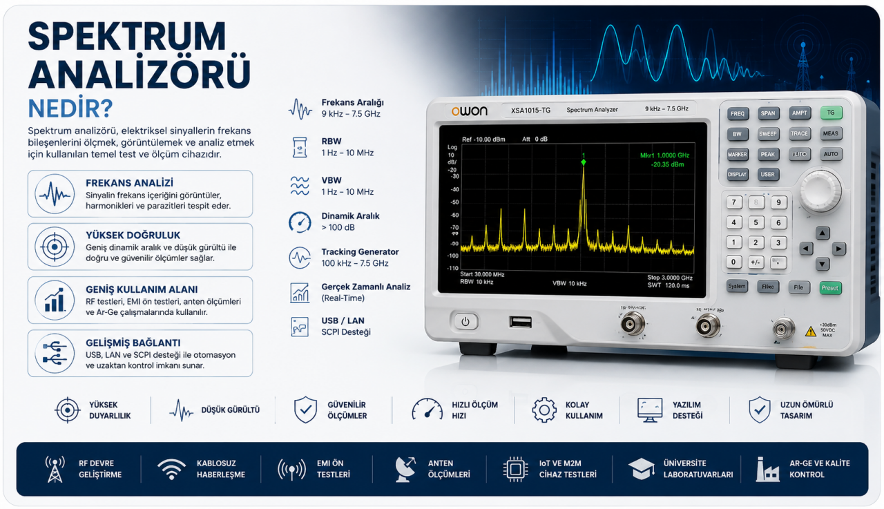 Spektrum Analizörü Nedir?