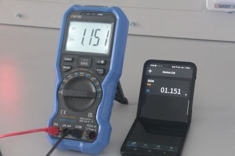 Multimetre  – 4½ Digit – True RMS – Bluetooth – OWON OW18E
