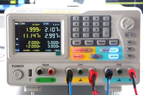 30V / 12A / 378W – DC Güç Kaynağı – Simetrik – OWON ODP3122