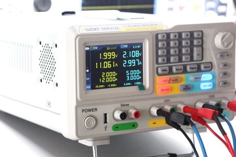 30V / 12A / 378W – DC Güç Kaynağı – Simetrik – OWON ODP3122