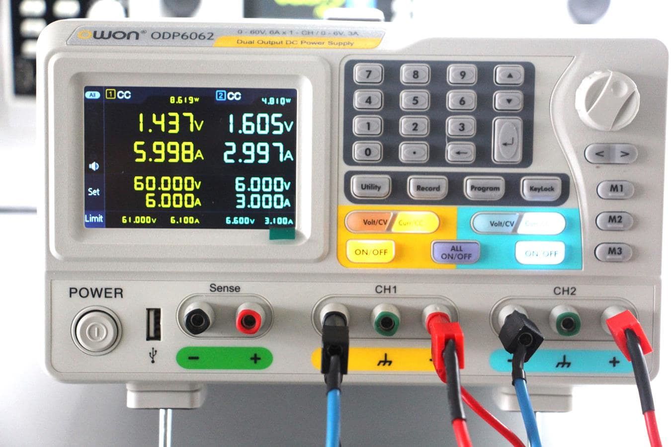 60V / 6A / 378W Simetrik DC Güç Kaynağı – ODP6062