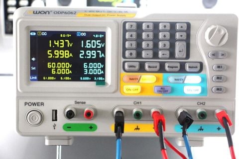 60V / 6A / 378W – DC Güç Kaynağı – Simetrik – OWON ODP6062