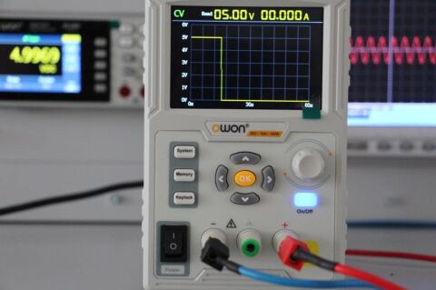 60V / 3A / 180W – DC Güç Kaynağı – Lineer – OWON P4603