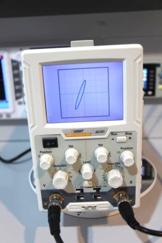 10 MHz 1 Kanal Analog Osiloskop – AS101