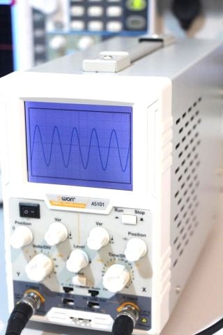 Owon AS101 Analog Kontrol Panelli Osiloskop 10MHz 1 Kanal