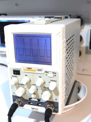 Owon AS201 Analog Kontrol Panelli Osiloskop 20MHz 1 Kanal