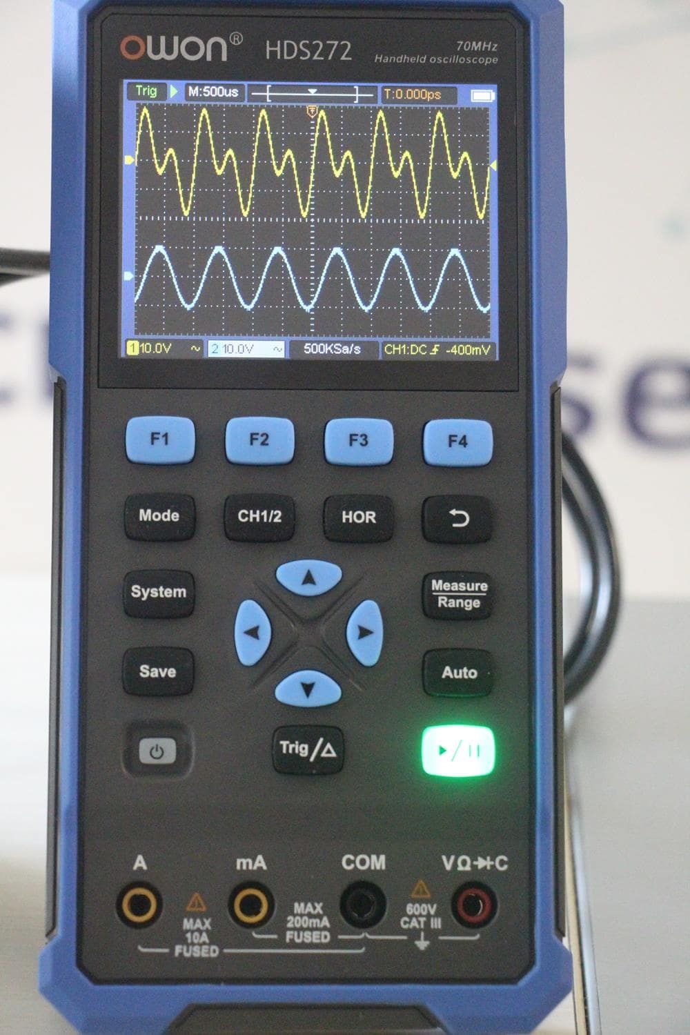 70 MHz El Tipi Osiloskop + Multimetre – HDS272