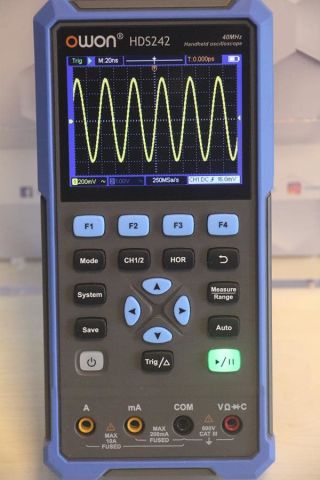 Osiloskop 40MHz – OWON HDS242 – Multimetre – El Tipi