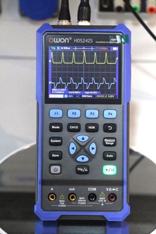 40 MHz El Tipi Osiloskop + Multimetre + Fonksiyon Jeneratörü – HDS242S