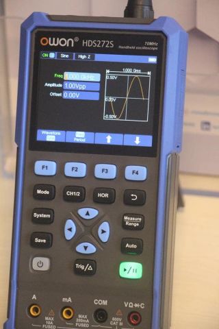 Owon HDS272S 70MHz El Tipi Osiloskop-Mult-FonkJen