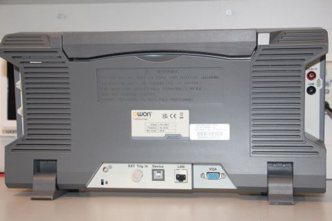 Owon XDS4354 Osiloskop 350MHz 4 Kanal 10,4'' Full paket