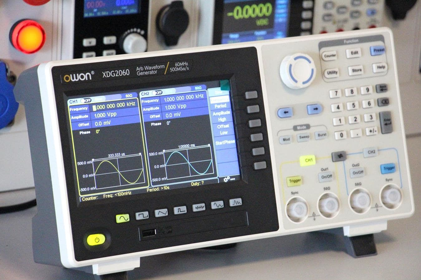 60 MHz 2 Kanal Fonksiyon Jeneratörü – XDG2060