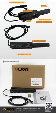 Owon OC5010 Akım Probu AC/DC  0.05A - 100A