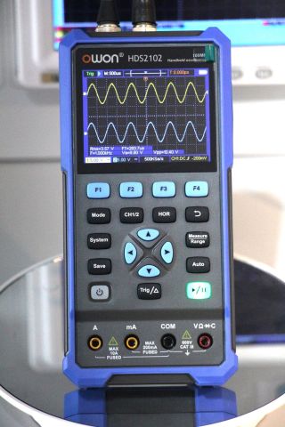 Osiloskop 100MHz – OWON HDS2102 – Multimetre – El Tipi