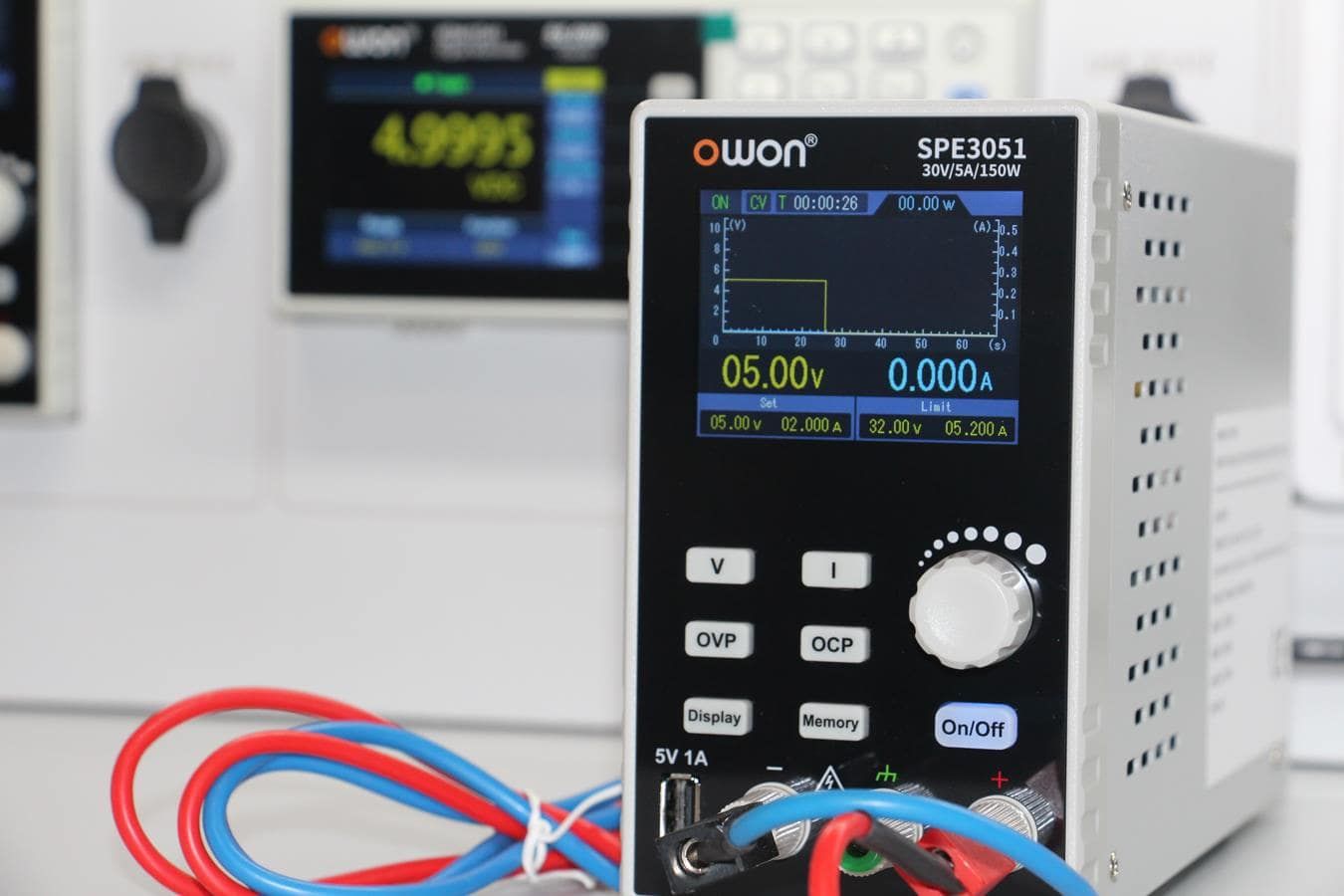 Owon SPE3051 DC Güç Kaynağı 30V/5A 150W