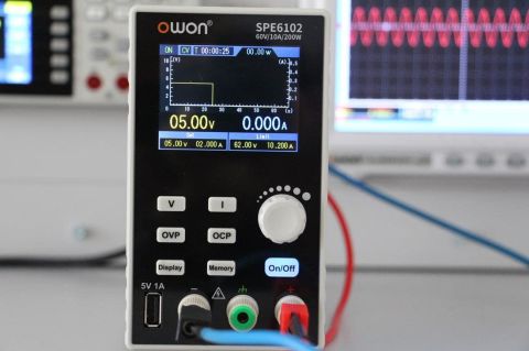 60V / 10A / 200W - DC Güç Kaynağı – OWON SPE6102