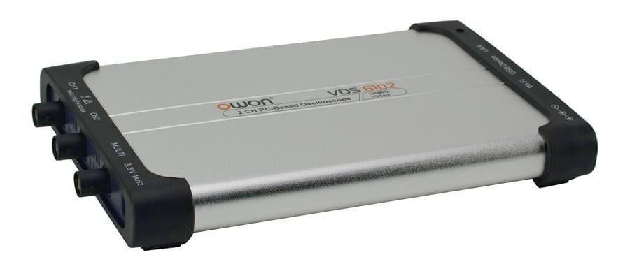OWON VDS6102 Sanal PC Osiloskop – 100 MHz – 2 Kanal – USB Type-C