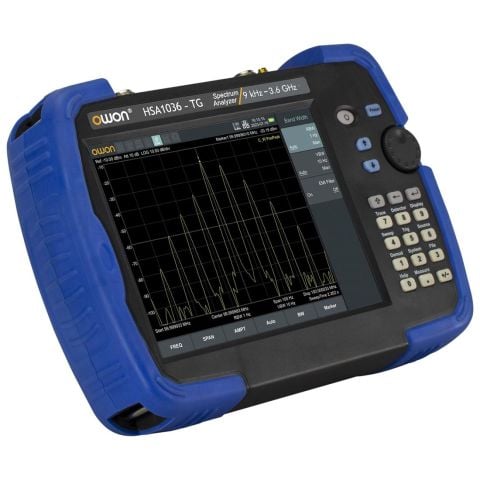 OWON HSA1036TG El Tipi Spektrum Analizör – 9 kHz–3,6 GHz | Tracking Generator Dahil