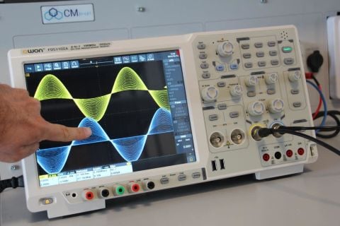 100 MHz 2 Kanal Android Osiloskop Test İstasyonu – FDS1102A