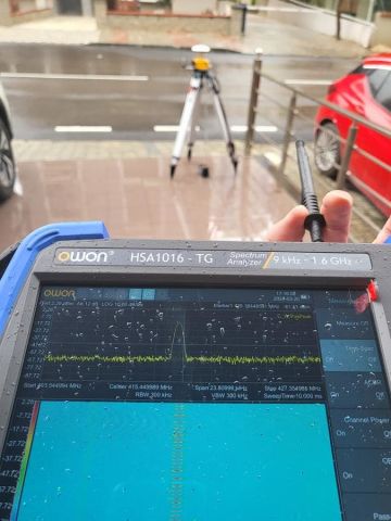 1.6GHz – Spektrum Analizör - Tracking Generator - Taşınabilir - OWON HSA1016TG