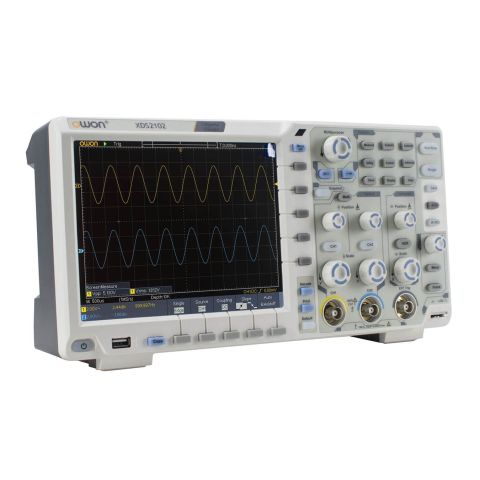 Owon XDS2102 Osiloskop 100 MHz 2 Ch  8” Dok-Ekr Decode