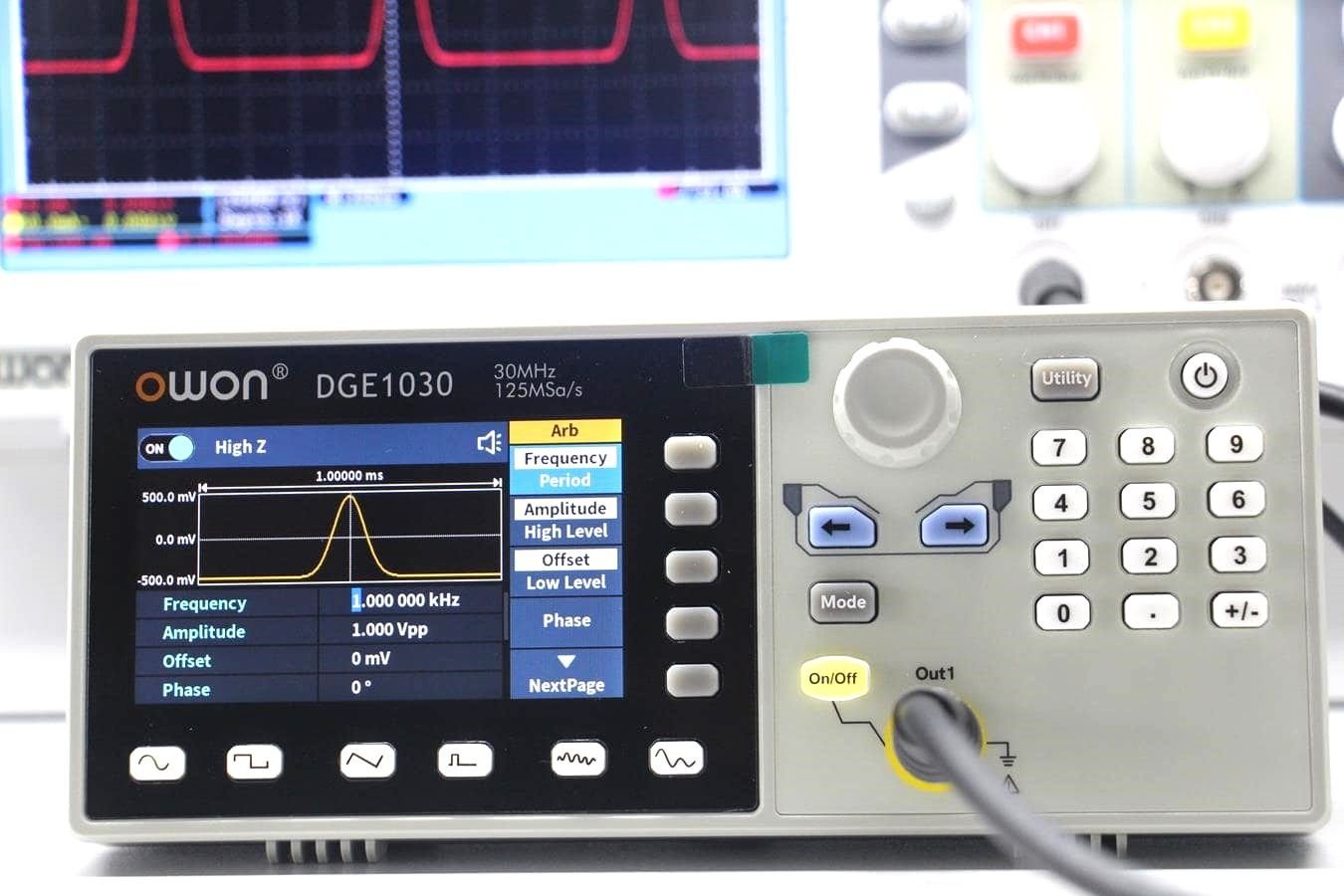 Owon DGE1030 Keyfi Fonksiyon Jeneratör 1 kanal-30 MHz