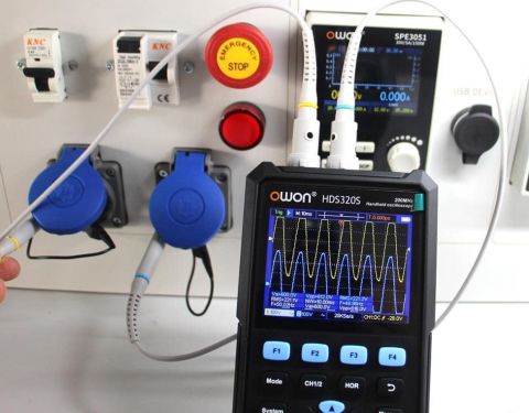 Osiloskop 200MHz – OWON HDS320S – Multimetre + AFG – El Tipi