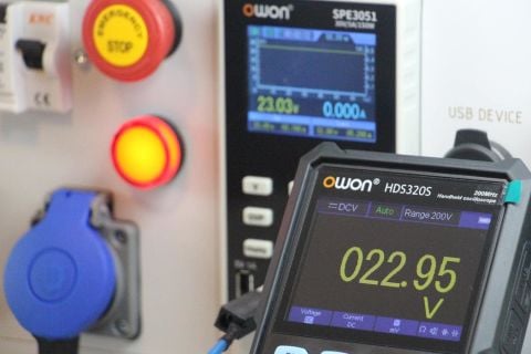 Owon HDS320S 200 MHz El Tipi Osiloskop Mult-30MHz-FonkJen