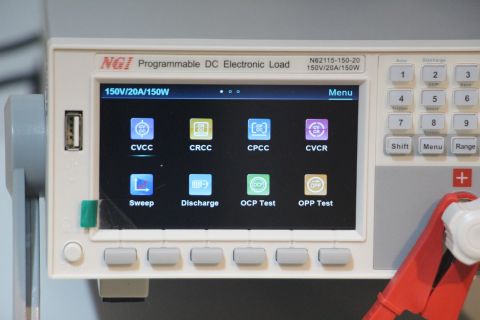 150W – LED Driver Test - DC Elektronik Yük – NGI N62115-150-20