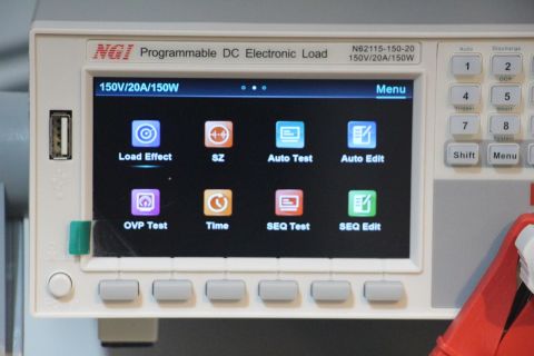 150W – LED Driver Test - DC Elektronik Yük – NGI N62115-150-20