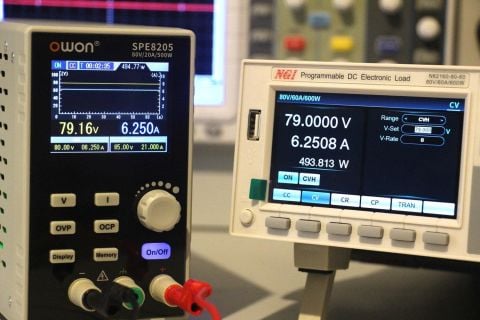 NGI N62160-80-60 DC Elektronik Yük 600W/80V/60A