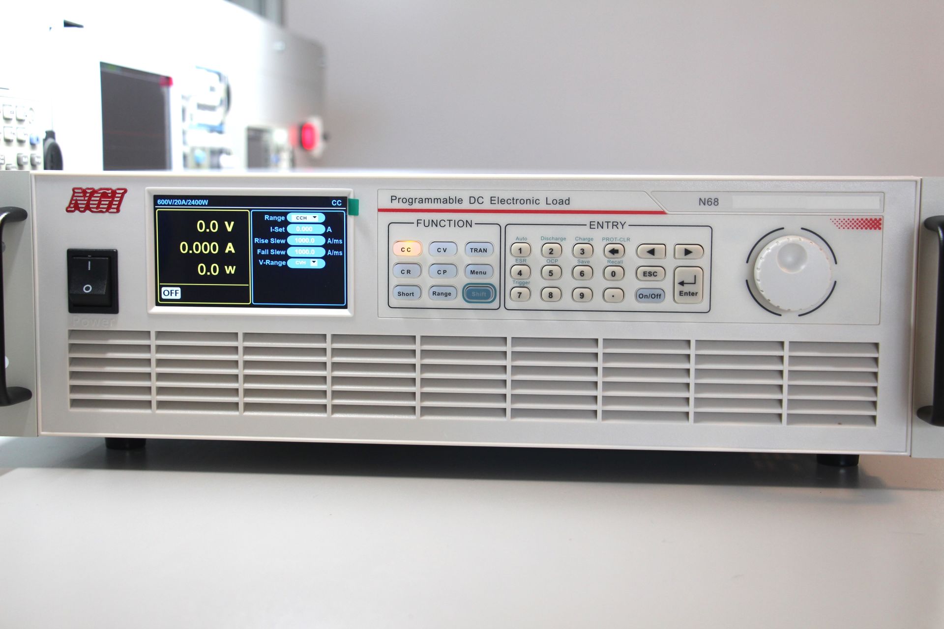 600V / 20A / 2400W - DC Elektronik Yük – NGI N68024-600-020