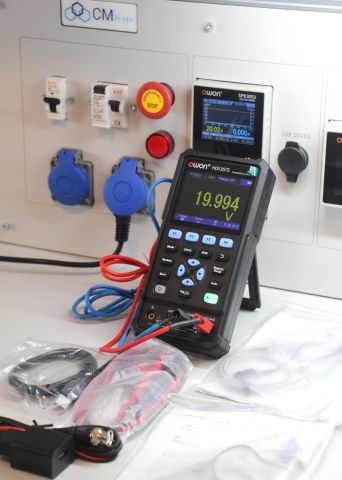 70 MHz El Tipi Osiloskop + Multimetre + Fonksiyon Jeneratörü – HDS307S