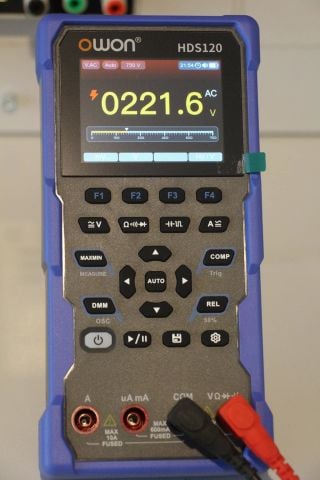 Owon HDS120 Multimetre+Scope True RMS