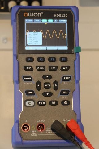 Owon HDS120 Multimetre+Scope True RMS