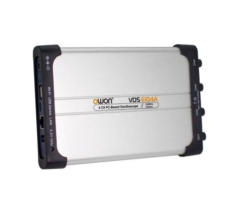 100 MHz 4 Kanal 14 Bit USB Osiloskop – VDS6104A