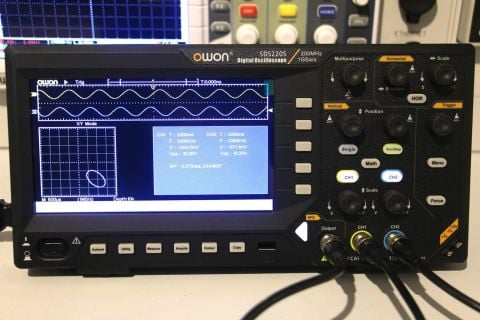 200 MHz 2 Kanal Osiloskop + Fonksiyon Jeneratörü – SDS220S