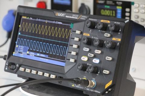 200 MHz 2 Kanal Osiloskop – SDS220