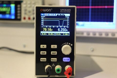 80V / 20A / 500W DC Güç Kaynağı – SPE8205