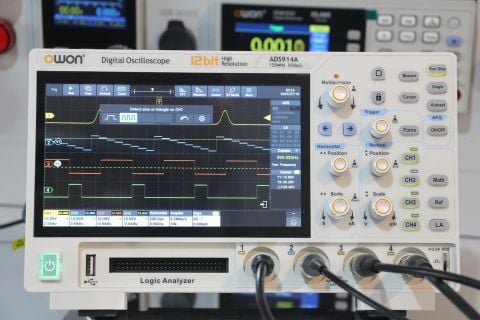 125 MHz 4 Kanal 12 Bit Osiloskop + Lojik Analizör – ADS914A