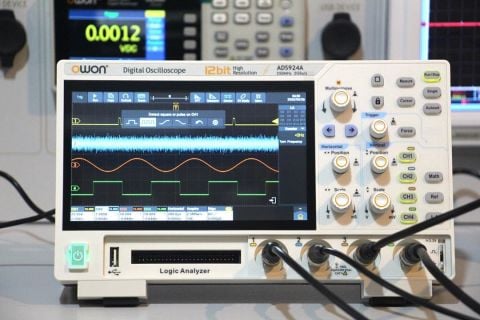 250 MHz 4 Kanal 12 Bit Osiloskop + Lojik Analizör – ADS924A