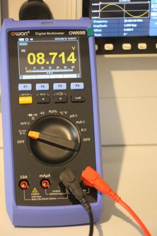 Multimetre-LoZ-AC+DC Lab-Endüstriyel Tip - OWON OW69B