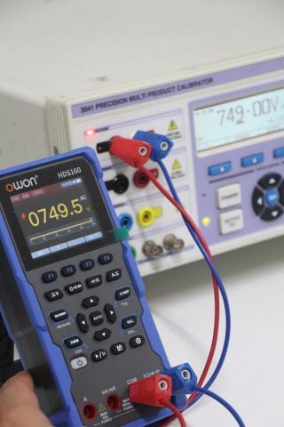 Multimetre + Osiloskop – True RMS – OWON HDS160