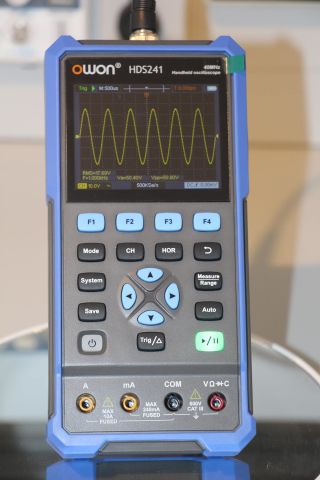 Owon HDS241 Osiloskop+Multimetre+Fonk-Jenerator-1Ch-40MHz