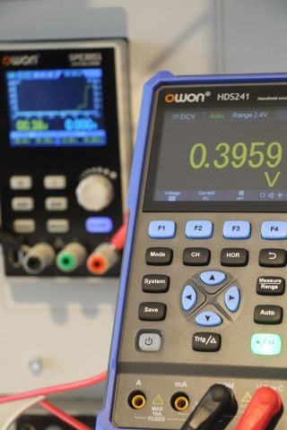 Owon HDS241 Osiloskop+Multimetre+Fonk-Jenerator-1Ch-40MHz