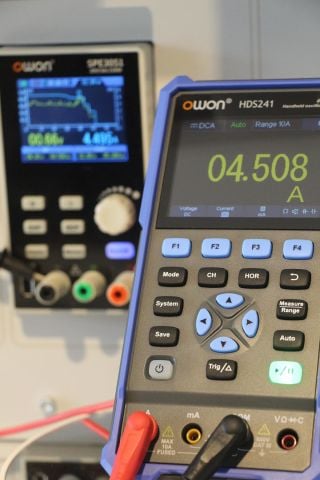 Owon HDS241 Osiloskop+Multimetre+Fonk-Jenerator-1Ch-40MHz