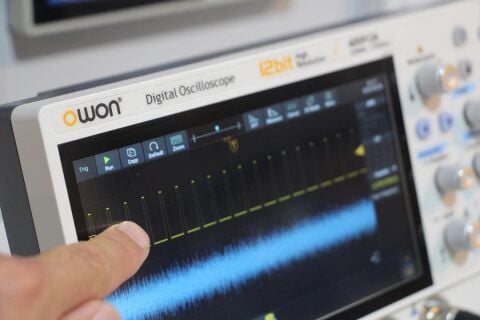 70 MHz 4 Kanal 12 Bit Dijital Osiloskop – ADS804A