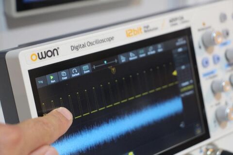 100 MHz 4 Kanal 12 Bit Dijital Osiloskop – ADS814A