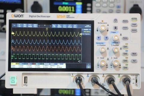 100 MHz 4 Kanal 12 Bit Dijital Osiloskop – ADS814A