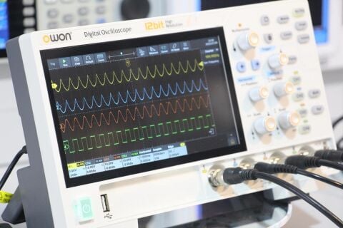 100 MHz 4 Kanal 12 Bit Dijital Osiloskop – ADS814A